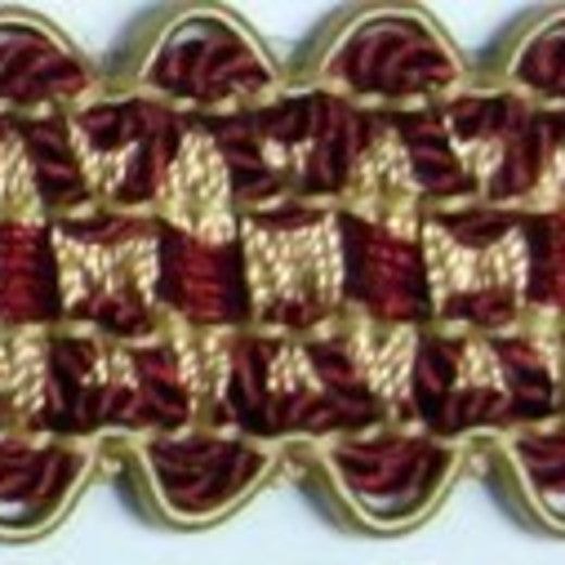 Buggy Col. Bordeaux by Europatex Designer Fabric Buggy 50% Polyester / 50% Rayon China See Sample Horizontal: N/A and Vertical: N/A 0.75 inches  - Swanky Fabrics -