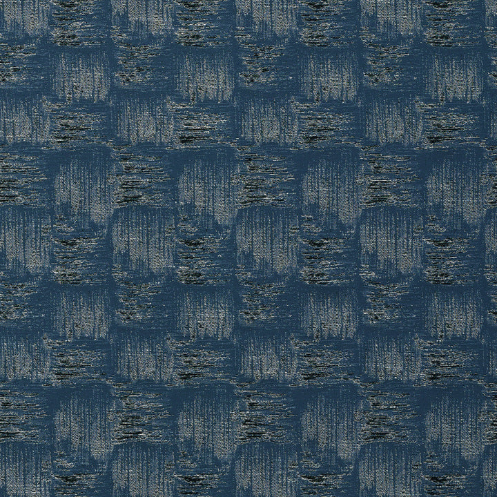 Calistoga C Dark Blue by Europatex Designer Fabric Calistoga 17% Viscos, 83% Polyester China Horizontal: 5" and Vertical: 9.9" 55" - Swanky Fabrics -