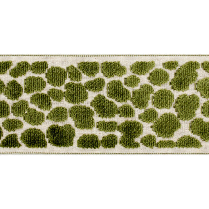 Alpas Lime by Europatex Designer Fabric Alpas 100% Polyester 3.50 inches - Swanky Fabrics -