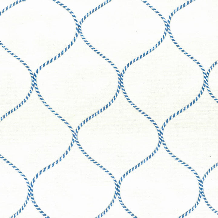 Cable 1 Denim by Stout Designer Fabric Comfortable Living Denim/Navy 100% Cotton INDIA Horizontal: 4.5 and Vertical: 5.5 54 in - Swanky Fabrics -