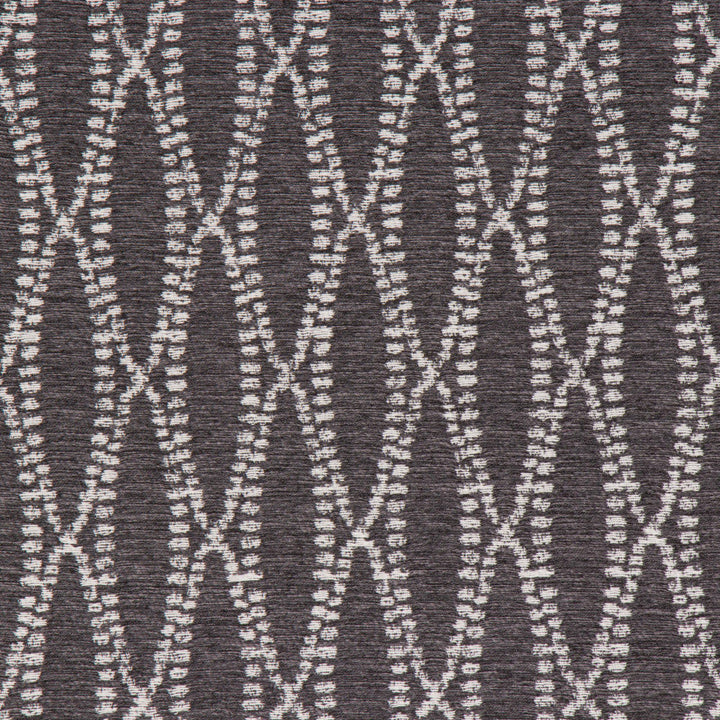 Camber Onyx by Bella-Dura Designer Fabric  100% BELLA DURA POLYOLEFIN USA 70000 H: 3.5'' V: 7.5'' 55.5''  - Swanky Fabrics -