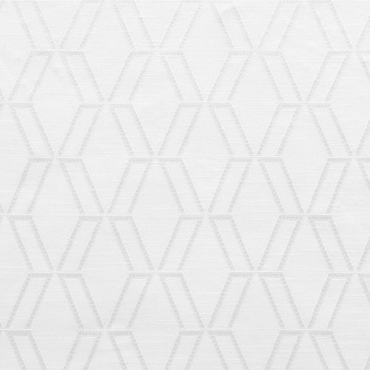 Cambridge A Pure White by Europatex Designer Fabric Cambridge 100% Polyester 5" H, 5" V 110.00 inches - Swanky Fabrics -