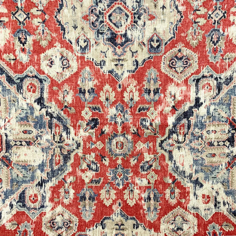 Cameroon Traditional by Magnolia Designer Fabric - 55Lin/45Visc Korea 12000 Horizontal: 27 and Vertical: 26.13 54" - Swanky Fabrics -