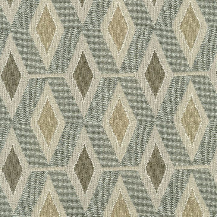 Mod 31 Cloud by ABBEYSHEA Designer Fabric 100% Polyester China 27,000 Double Rubs (Wyzenbeek) </p><p>Repeat: Horizontal: 4.5" (114 cm) Up the Roll and Vertical: 3.25" (8.2 cm) Across the Roll 54" (137 cm) - Swanky Fabrics -