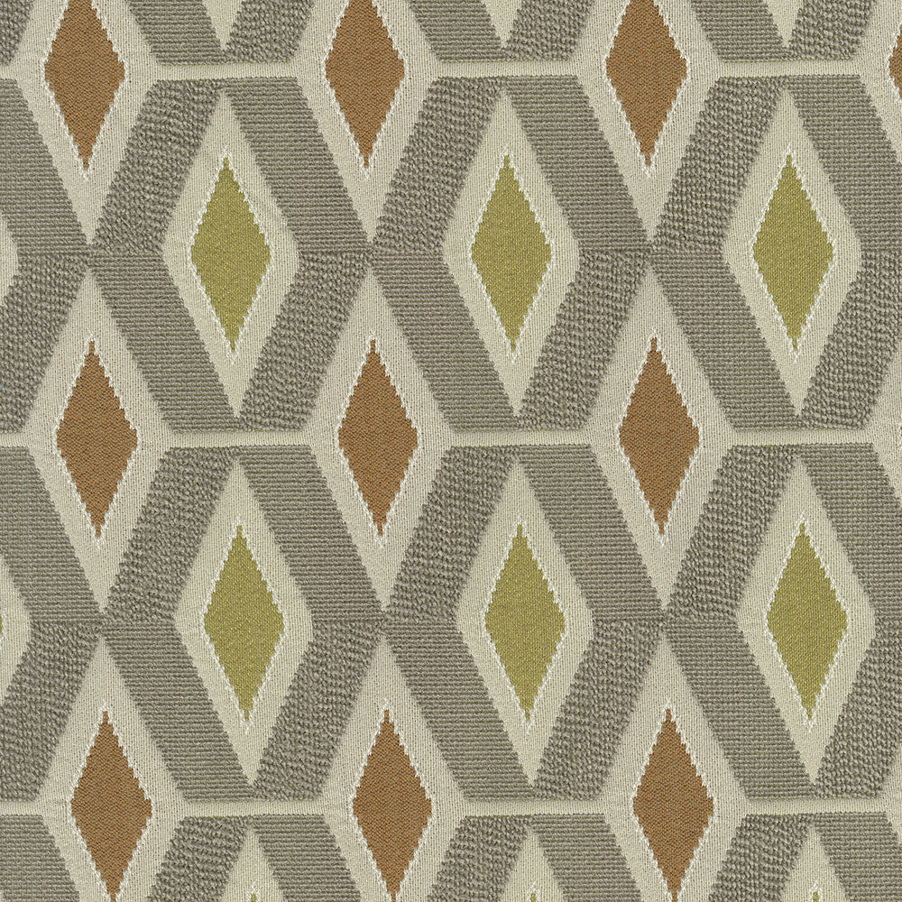 Mod 91 Mushroom by ABBEYSHEA Designer Fabric 100% Polyester China 27,000 Double Rubs (Wyzenbeek) </p><p>Repeat: Horizontal: 4.5" (114 cm) Up the Roll and Vertical: 3.25" (8.2 cm) Across the Roll 54" (137 cm) - Swanky Fabrics -