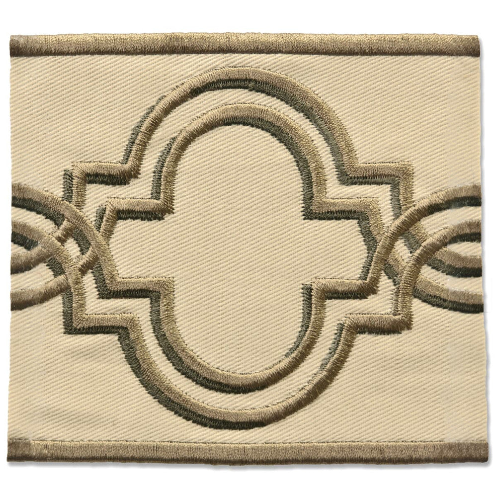 Cannes 1 Tawny by Stout Designer Trim NEW WORLD TAPES & BORDERS 65%COT 35%SVI CHINA </p><p>Repeat: 0 3.38 in - Swanky Fabrics -
