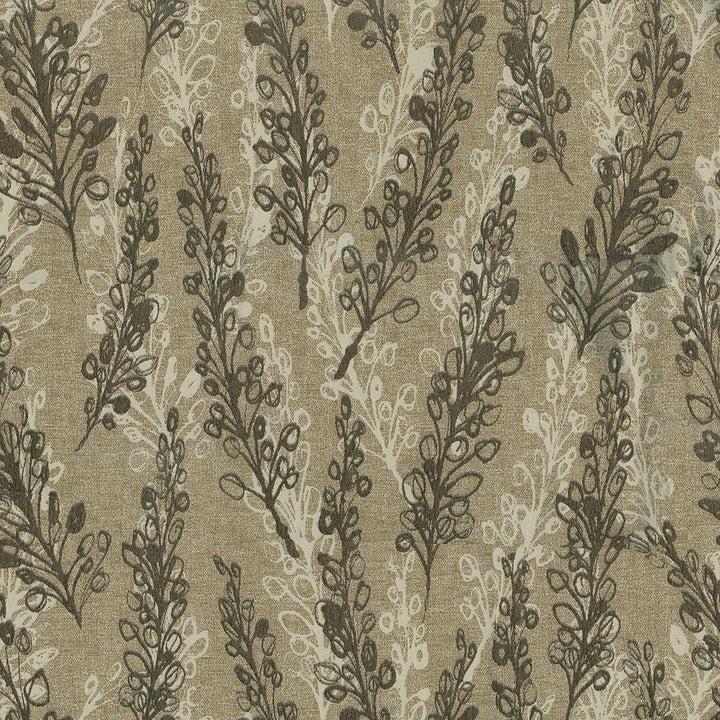 Nemo 87 Timber by ABBEYSHEA Designer Fabric 100% Polyester China 25,000 Double Rubs (Wyzenbeek) </p><p>Repeat: Horizontal: 27" (10.63 cm) Up the Roll and Vertical: 27" (10.63 cm) Across the Roll 56" (142 cm) - Swanky Fabrics -