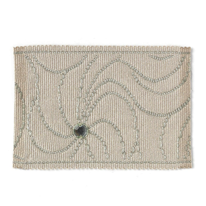 Casa 2 Seashore by Stout Designer Trim BEDAZZLE TRIM 100%SVI CHINA Horizontal: 0 and Vertical: 0 2.5 in - Swanky Fabrics -