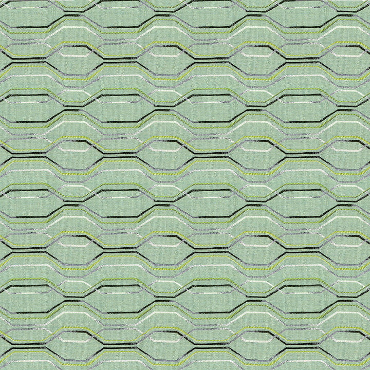 Linville 21 Celadon by ABBEYSHEA Designer Fabric N/A 100% Polyester China 15,000 Double Rubs </p><p>Repeat: Horizontal: and Vertical: 55" (140 cm) - Swanky Fabrics -