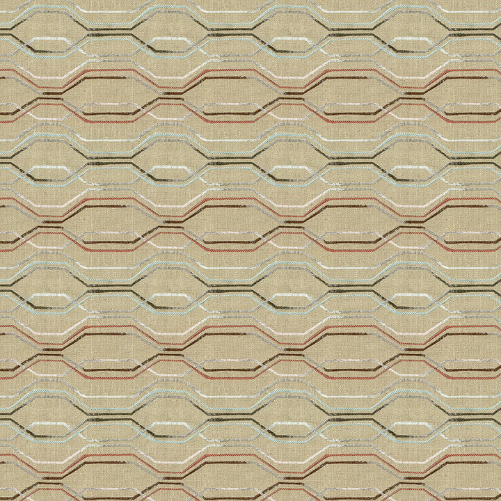 Linville 74 Clove by ABBEYSHEA Designer Fabric 96% Polyester, 4% Linen China 29,000 Double Rubs (Wyzenbeek) </p><p>Repeat: Horizontal: 6.8" (17.3 cm) Up the Roll and Vertical: 6.8" (17.3 cm) Across the Roll 56" (142 cm) - Swanky Fabrics -
