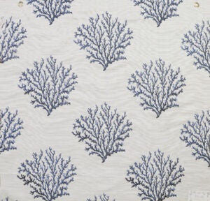 Norbar Fabric Cascara Navy Blue