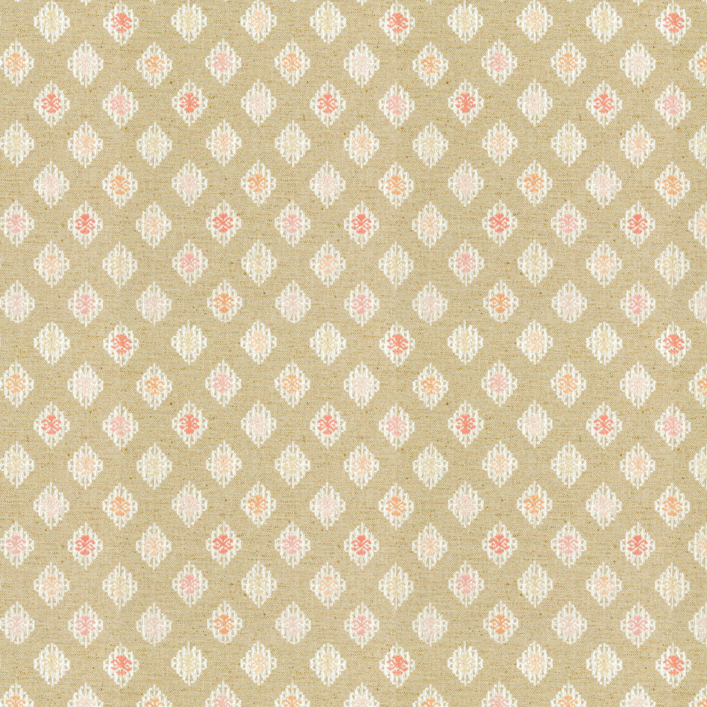 Caspian 1 Sorbet by Stout Fabric Stout Fabric Caspian 1 SorbetFabric COMFORTABLE LIVING PETAL/PUNCH INDIA </p><p>Repeat: H: 13.000, V: 15.125 52 in - Fabric Carolina -