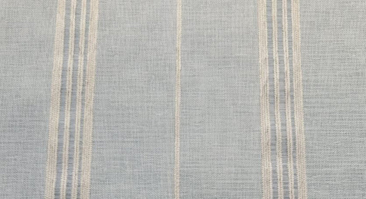 Casper Ivory by Norbar Designer Fabric SHEER MADNESS 100% POLYESTER CHINA 3 1/2"H 118 - Swanky Fabrics -