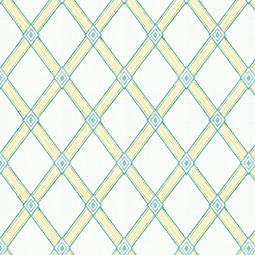 Catchy 2 Jasmine by Stout Designer Fabric COLOR MY WINDOW SPA/SHORELINE 73%COT 27%POL %VEMB INDIA FLAME RETARDANT-U.F.A.C. CLASS 1 FLAME RETARDANT-N.F.P.A. 260A CLASS 1 CATB 117-2013 WYZENBEEK 30 000 DOUBLE RUB WEAR TEST (HEAVY DUTY) Horizontal: 6.75 and Vertical: 9.25 53.63 in - Swanky Fabrics -
