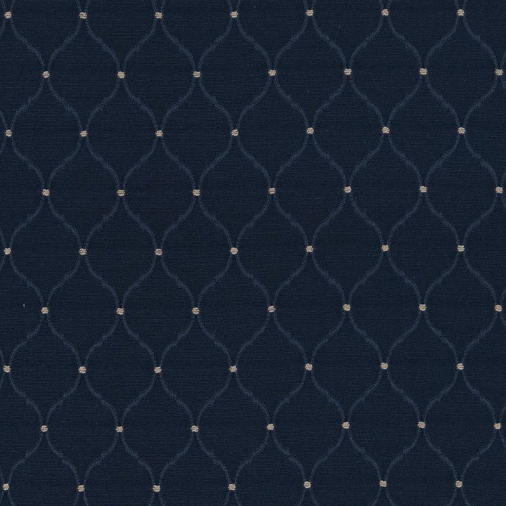 CB600-170 by Charlotte Designer Fabric Shades of Indigo 100% Woven Polyester China Exceeds 60,000 Wyzenbeek Rubs (Heavy Duty) Horizontal 1.5" X Vertical 2" 54 Inches - Swanky Fabrics -