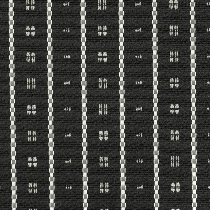 CB600-241 by Charlotte Designer Fabric Shades of Onyx 100% Polyester Asia Exceeds 30,000 Wyzenbeek Rubs (Heavy Duty) Horizontal 3" x Vertical 1.5" 54 Inches - Swanky Fabrics -