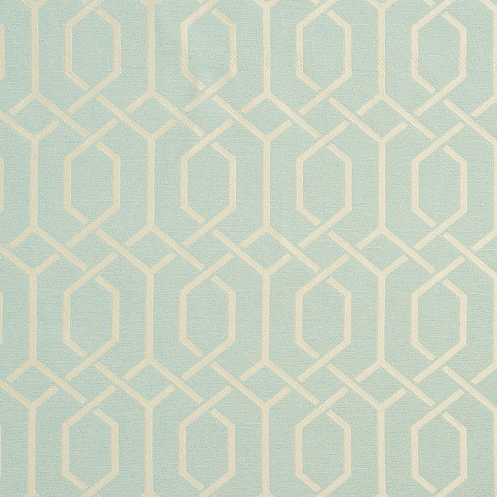 CB700-192 by Charlotte Designer Fabric Shades of Teal 100% Woven Polyester Asia Exceeds 60,000 Wyzenbeek Rubs (Heavy Duty) Horizontal: 3.5" x Vertical: 4" 54 Inches - Swanky Fabrics -