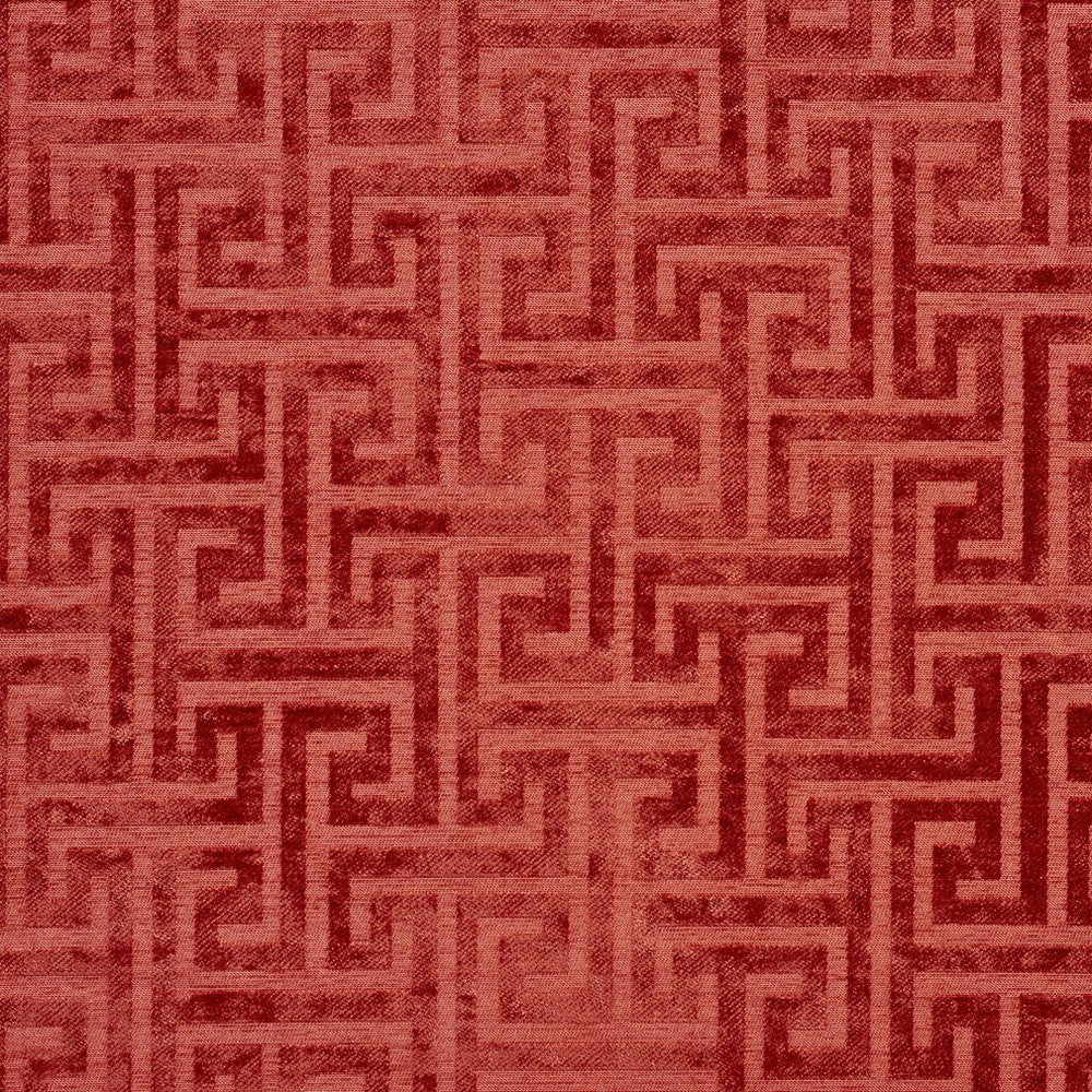 CB700-220 by Charlotte Designer Fabric Shades of Coral 100% Woven Polyester Asia Exceeds 160,000 Wyzenbeek Rubs (Heavy Duty) </p><p>Repeat: Horizontal: 14.5" x Vertical: 10" 54 Inches - Swanky Fabrics -