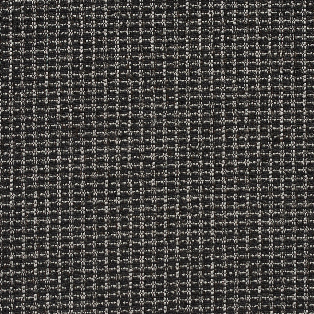 CB700-239 by Charlotte Designer Fabric Black & White 64% Olefin, 36% Polyester Made In USA Exceeds 66,000 Wyzenbeek Rubs (Heavy Duty) No Repeat 54 Inches - Swanky Fabrics -
