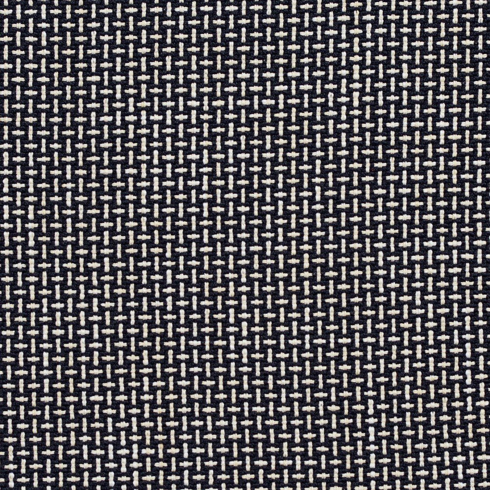 CB700-247 by Charlotte Designer Fabric Black & White 100% Woven Polyester Asia Exceeds 150,000 Wyzenbeek Rubs (Heavy Duty) </p><p>Repeat: Horizontal: .5" x Vertical: .5" 54 Inches - Swanky Fabrics -