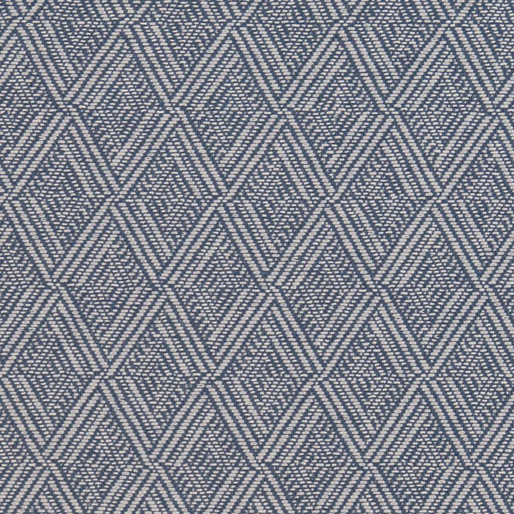 CB700-362 by Charlotte Designer Fabric Shades of Indigo 87% Cotton, 13% Polyester USA Exceeds 66,000 Wyzenbeek Rubs (Heavy Duty) Horizontal 2" x Vertical 3.5" 54 Inches - Swanky Fabrics -