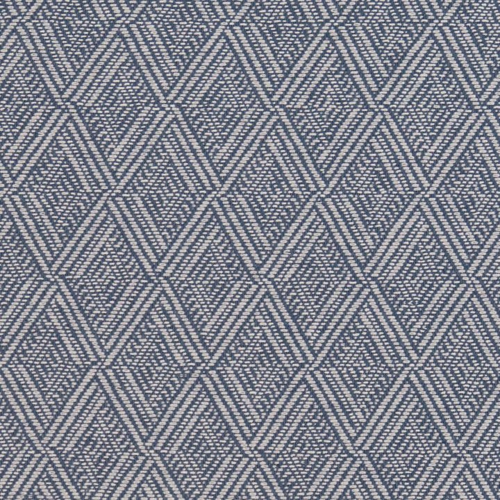 CB700-362 by Charlotte Designer Fabric Shades of Indigo 87% Cotton, 13% Polyester Made In USA Exceeds 66,000 Wyzenbeek Rubs (Heavy Duty) Horizontal 2" x Vertical 3.5" 54 Inches - Swanky Fabrics -