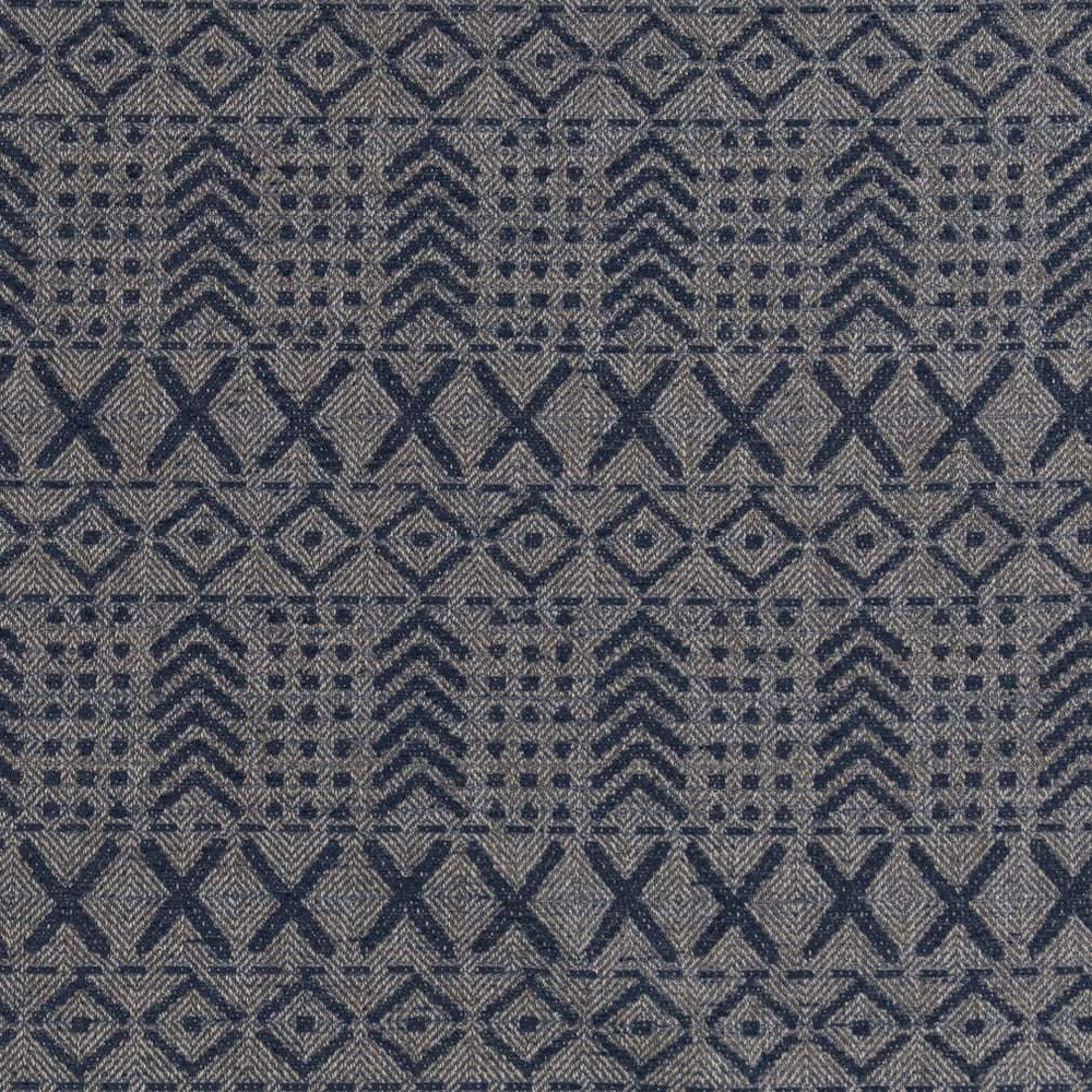 CB700-492 by Charlotte Designer Fabric Shades of Navy 45% Polyester, 31% Acrylic, 24% Polypropylene USA Exceeds 66,000 Wyzenbeek Rubs </p><p>Repeat: Horizontal 5" x Vertical 10.5" 54 Inches - Swanky Fabrics -