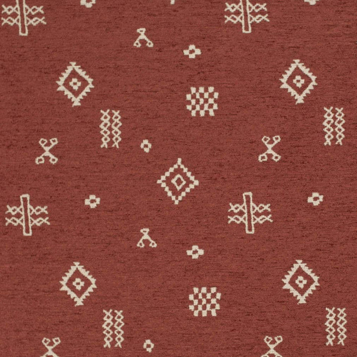 CB700-525 by Charlotte Designer Fabric Shades of Redwood 100% Polyester Asia Exceeds 96,000 Wyzenbeek Rubs (Heavy Duty) Horizontal 9.5" x Vertical 8.5" 54 Inches - Swanky Fabrics -