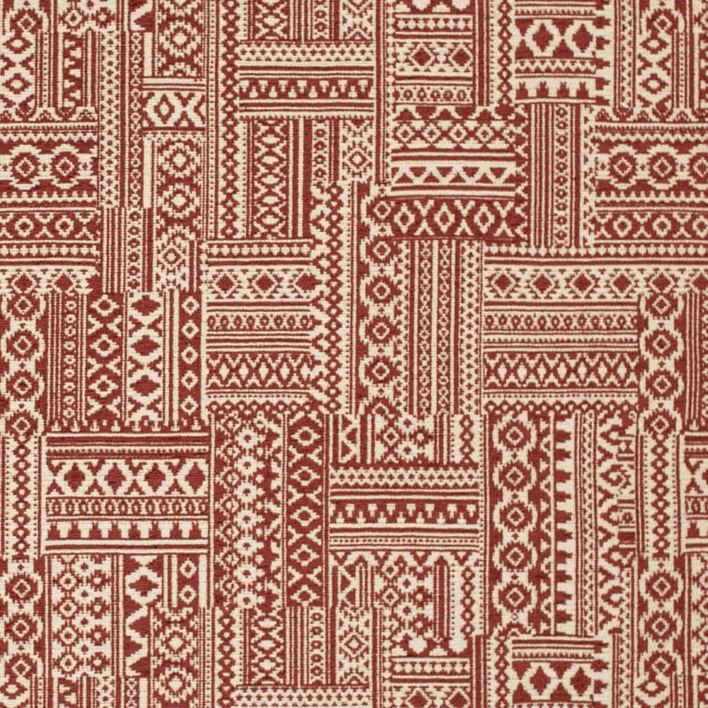 CB700-532 by Charlotte Designer Fabric Shades of Redwood 100% Polyester Asia Exceeds 96,000 Wyzenbeek Rubs (Heavy Duty) Horizontal 14" x Vertical 14" 54 Inches - Swanky Fabrics -