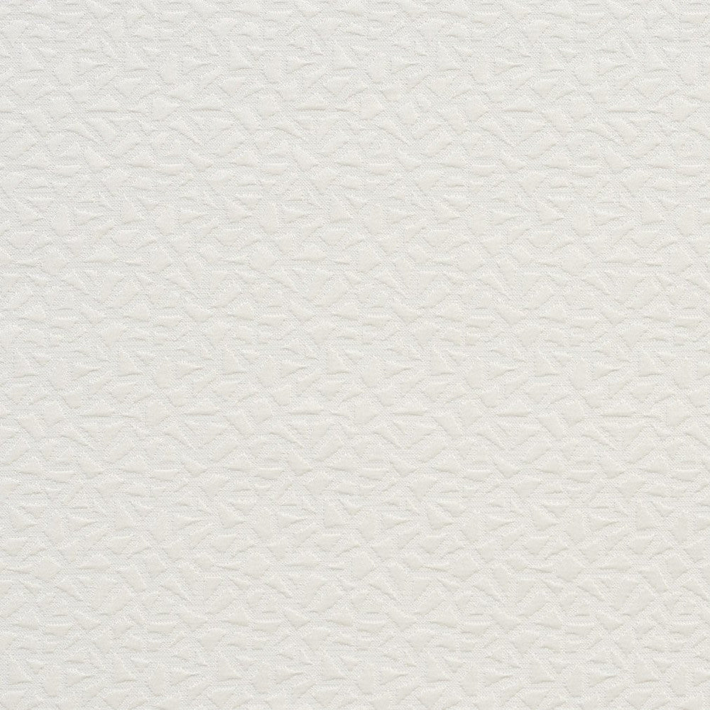 Cb800-01 by Charlotte Designer Fabric White 100% Woven Polyester Asia Exceeds 130,000 Wyzenbeek Rubs (Heavy Duty) </p><p>Repeat: Horizontal: 1.5" x Vertical: 1.5" 54 Inches - Swanky Fabrics -