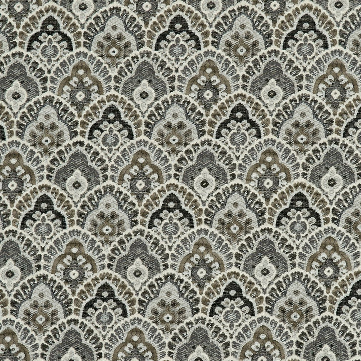 CB800-120 by Charlotte Designer Fabric Black & White 36% Polyester, 32% Acrylic, 32% Cotton Spain Exceeds 30,000 Wyzenbeek Rubs (Heavy Duty) Horizontal: 3.5" x Vertical: 5" 54 Inches - Swanky Fabrics -