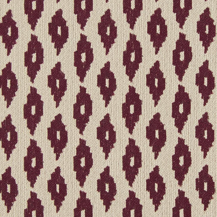 CB800-153 by Charlotte Designer Fabric Shades of Burgundy 100% Woven Polyester Made In USA Exceeds 66,000 Wyzenbeek Rubs (Heavy Duty) Horizontal 2" x Vertical 2" 54 Inches - Swanky Fabrics -