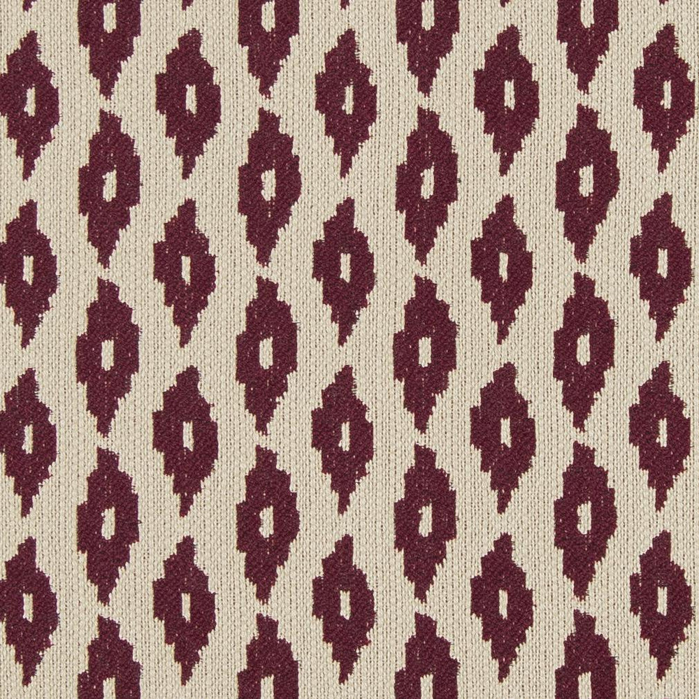CB800-153 by Charlotte Designer Fabric Shades of Burgundy 100% Woven Polyester Made In USA Exceeds 66,000 Wyzenbeek Rubs (Heavy Duty) </p><p>Repeat: Horizontal: 2" x Vertical: 2" 54 Inches - Swanky Fabrics -