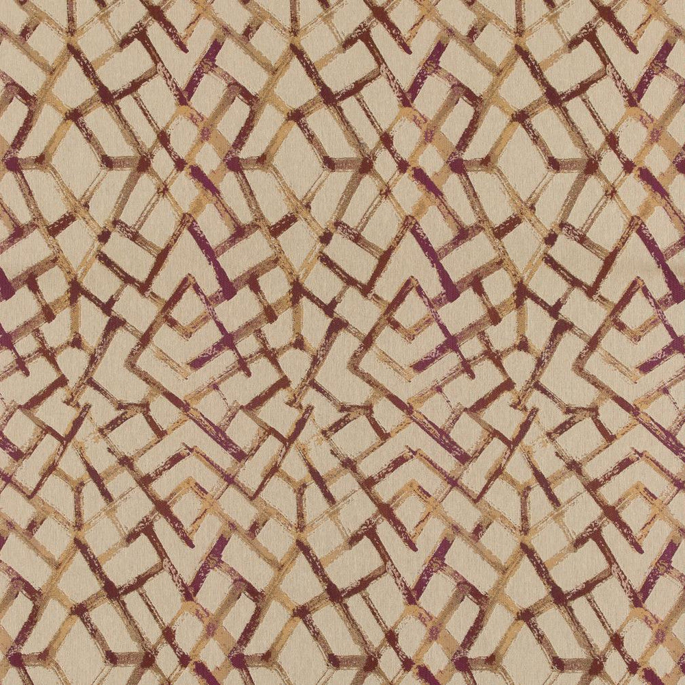 CB800-154 by Charlotte Designer Fabric Shades of Burgundy 42% Polyester, 31% Olefin, 27% Cotton Made In USA Exceeds 66,000 Wyzenbeek Rubs (Heavy Duty) Horizontal 28.5" x Vertical 13" 54 Inches - Swanky Fabrics -