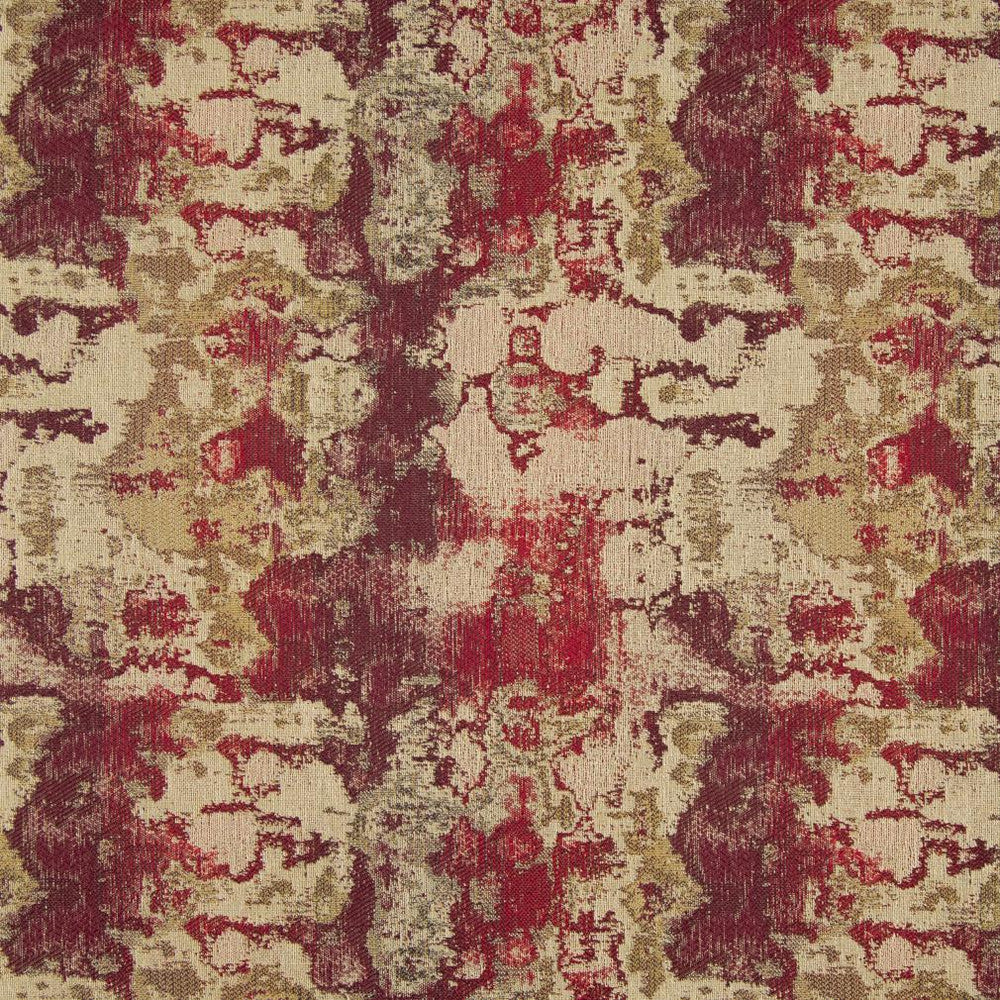CB800-156 by Charlotte Designer Fabric Shades of Burgundy 42% Polyester, 31% Olefin, 27% Cotton Made In USA Exceeds 66,000 Wyzenbeek Rubs (Heavy Duty) Horizontal 13" x Vertical 14" 54 Inches - Swanky Fabrics -