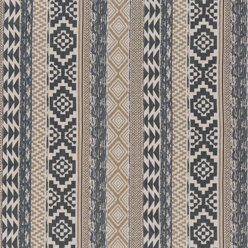 CB800-200 by Charlotte Designer Fabric Shades of Indigo 95% Polyester, 5% Linen China Exceeds 200,000 Wyzenbeek Rubs (Heavy Duty) Horitzontal 17" x Vertical 7.5" 54 Inches - Swanky Fabrics -