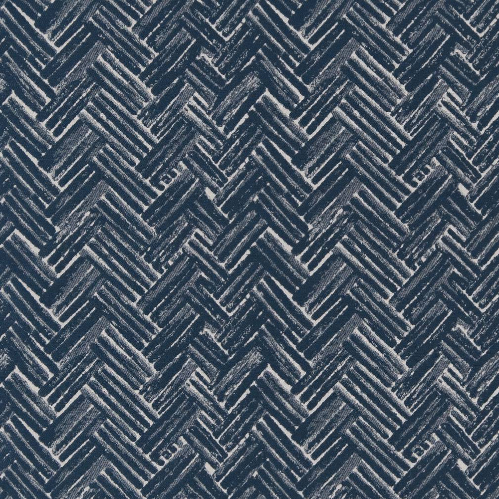 CB800-213 by Charlotte Designer Fabric Shades of Indigo 60% Polyester, 40% Rayon China Exceeds 50,000 Wyzenbeek Rubs (Heavy Duty) Horizontal 7" x Vertical 7.5" 54 Inches - Swanky Fabrics -