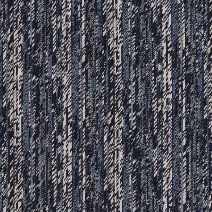 CB800-217 by Charlotte Designer Fabric Shades of Indigo 48% Polyester, 34% Olefin, 18% Cotton Made In USA Exceeds 66,000 Wyzenbeek Rubs (Heavy Duty) </p><p>Repeat: Horizontal: 9" 54 Inches - Swanky Fabrics -