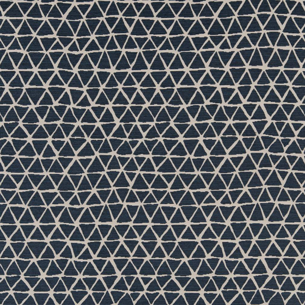CB800-228 by Charlotte Designer Fabric Shades of Indigo 100% Woven Polyester Asia Exceeds 200,000 Wyzenbeek Rubs (Heavy Duty) </p><p>Repeat: Horizontal: 14.5" x Vertical: 14.5" 54 Inches - Swanky Fabrics -