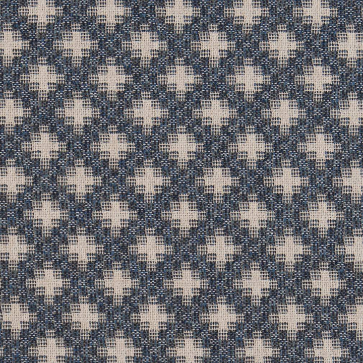 CB800-238 by Charlotte Designer Fabric Shades of Indigo 53% Cotton, 38% Olefin, 9% Polyester Made In USA Exceeds 72,000 Wyzenbeek Rubs (Heavy Duty) </p><p>Repeat: Horizontal: 2" x Vertical: 2" 54 Inches - Swanky Fabrics -