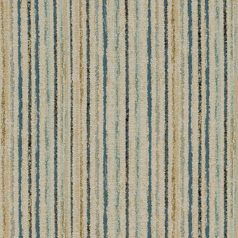 CB800-246 by Charlotte Designer Fabric Blue, Green and Teal 100% Woven Polyester Spain Exceeds 50,000 Wyzenbeek Rubs (Heavy Duty) Horizontal 7" 54 Inches - Swanky Fabrics -
