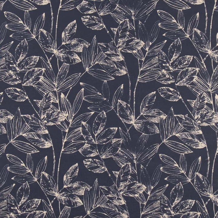 CB800-339 by Charlotte Designer Fabric Shades of Navy 85% Polyester, 15% Linen Asia Exceeds 30,000 Wyzenbeek Rubs </p><p>Repeat: Horizontal 27" x Vertical 25" 54 Inches - Swanky Fabrics -