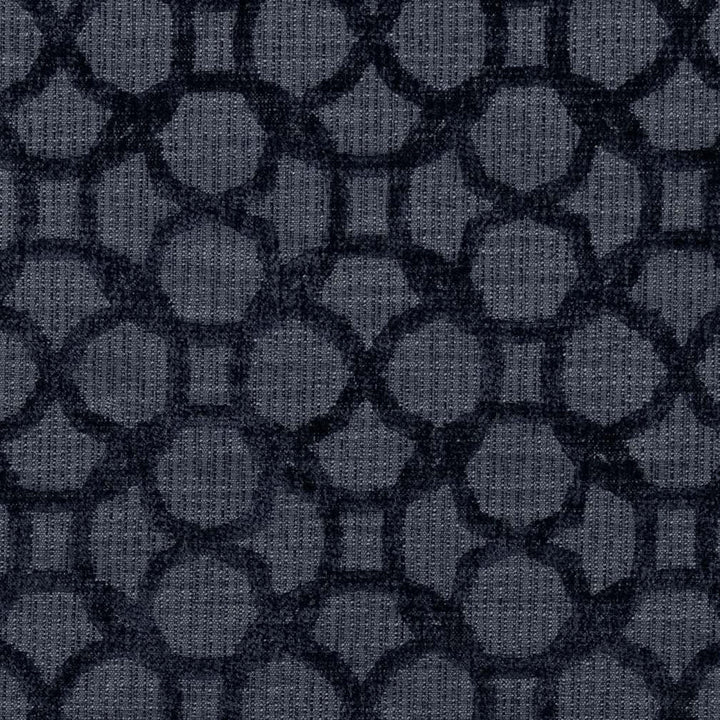 CB800-343 by Charlotte Designer Fabric Shades of Navy 100% Polyester India Exceeds 30,000 Wyzenbeek Rubs </p><p>Repeat: Horizontal 6" x Vertical 6.5" 54 Inches - Swanky Fabrics -