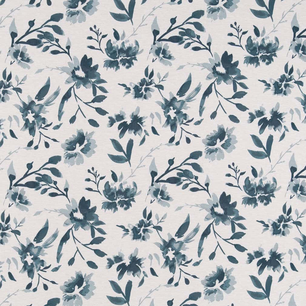CB800-353 by Charlotte Designer Fabric Shades of Navy 100% Polyester USA Exceeds 80,000 Wyzenbeek Rubs </p><p>Repeat: Horizontal 13.5" x Vertical 13.5" 54 Inches - Swanky Fabrics -