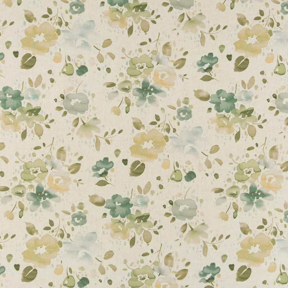 CB800-372 by Charlotte Designer Fabric Shades of Emerald 95% Polyester, 5% Linen Asia Exceeds 170,000 Wyzenbeek Rubs </p><p>Repeat: Horizontal 28" x Vertical 28" 54 Inches - Swanky Fabrics -