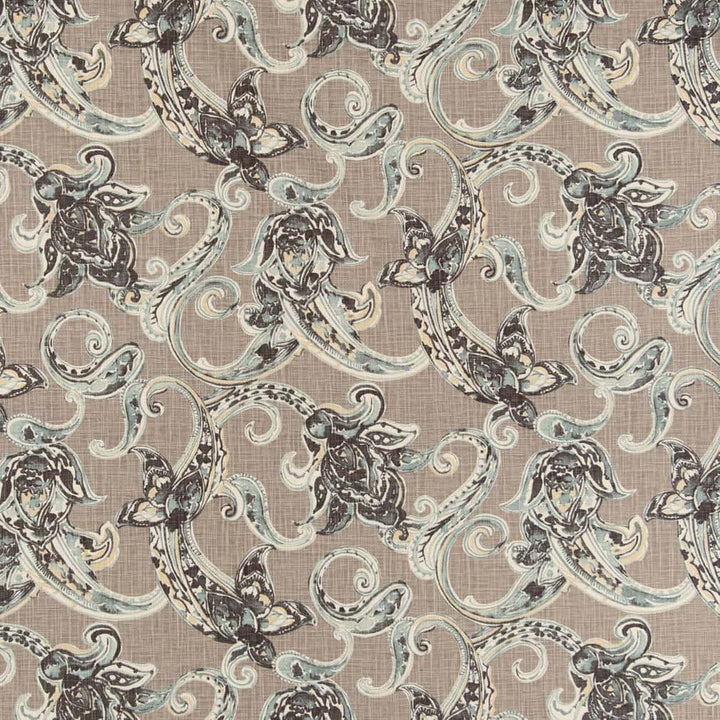 CB800-392 by Charlotte Designer Fabric Shades of Urban Grey 55% Linen, 45% Viscose Asia Exceeds 30,000 Wyzenbeek Rubs </p><p>Repeat: Horizontal 27.5" x Vertical 24" 54 Inches - Swanky Fabrics -
