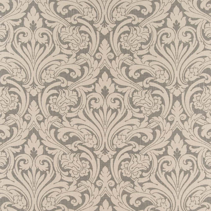 CB800-393 by Charlotte Designer Fabric Shades of Urban Grey 51% Viscose, 27% Polyester, 22% Linen Asia Exceeds 30,000 Wyzenbeek Rubs </p><p>Repeat: Horizontal 27" x Vertical 24.5" 54 Inches - Swanky Fabrics -