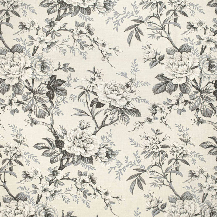 CB800-408 by Charlotte Designer Fabric Shades of Onyx 55% Linen, 45% Rayon Asia Exceeds 30,000 Wyzenbeek Rubs (Heavy Duty) Horizontal 27.25" x Vertical 24" 54 Inches - Swanky Fabrics -
