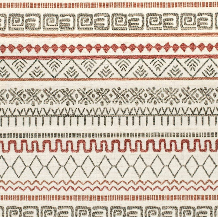 CB800-420 by Charlotte Designer Fabric Shades of Redwood 99% Polyester, 1% Linen Asia Exceeds 106,000 Wyzenbeek Rubs (Heavy Duty) Horizontal 2.25" x Vertical 13" 54 Inches - Swanky Fabrics -