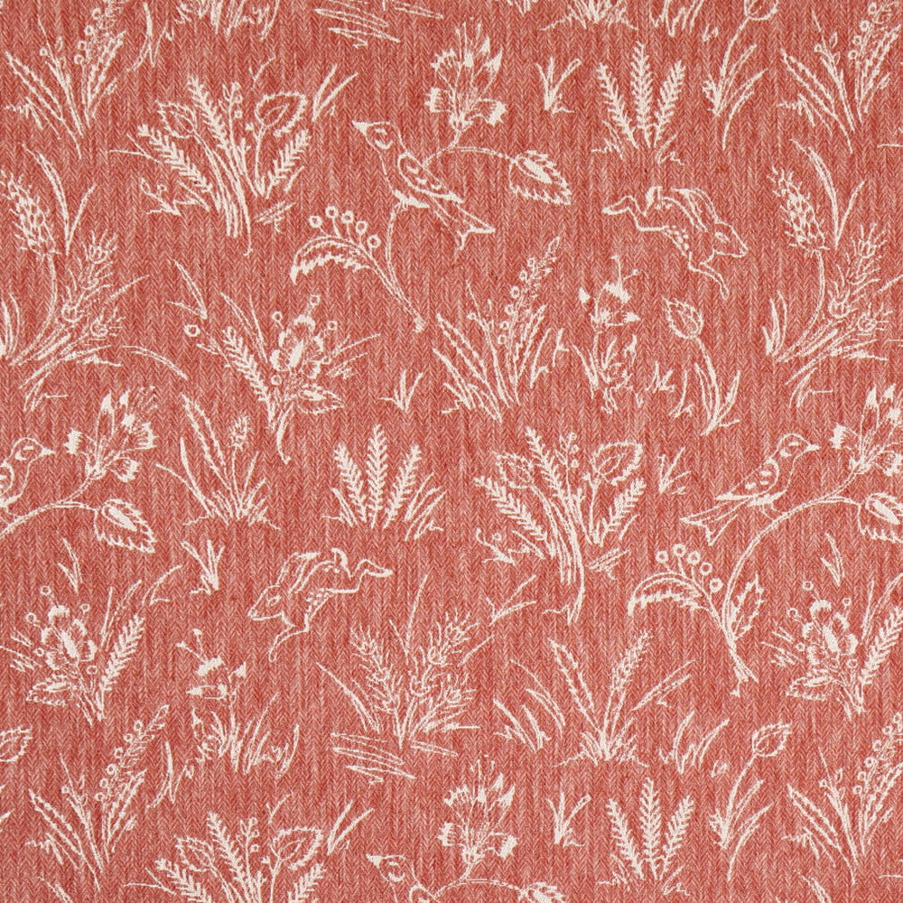 CB800-503 by Charlotte Designer Fabric Shades of Wild Rose 66% Polyester, 29% Cotton, 5% Linen Asia Exceeds 80,000 Wyzenbeek Rubs (Heavy Duty) Horizontal 13.5" x Vertical 13.5" 54 Inches - Swanky Fabrics -